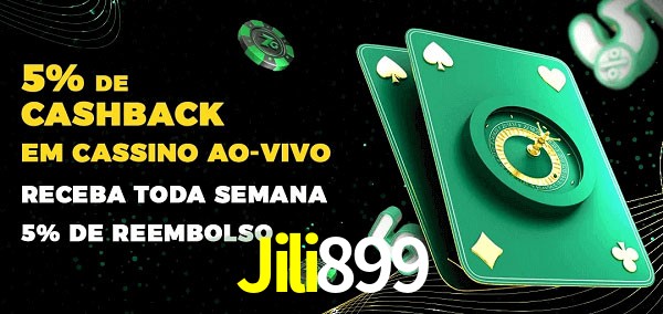 Promoções do cassino ao Vivo Jili899